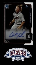 2015 BOWMAN CHROME AUTO CAM GIBSON DETROIT TIGERS