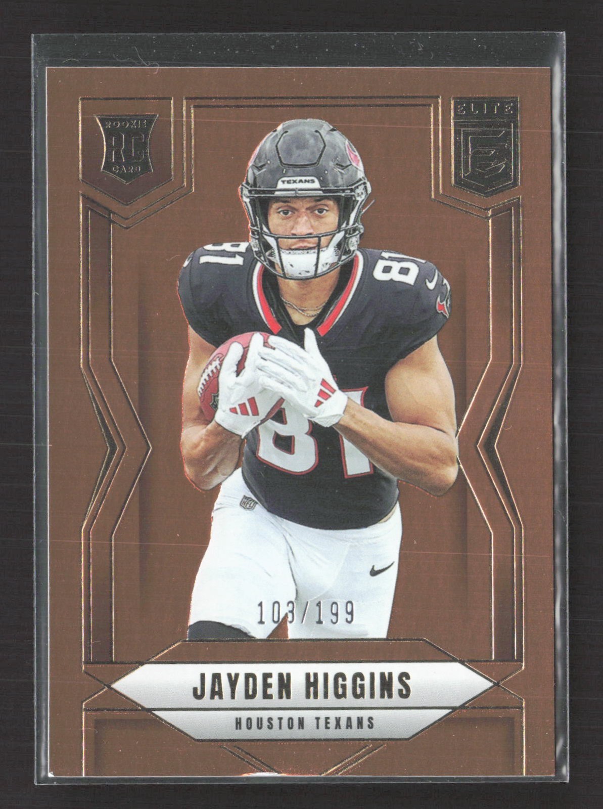 2025 Donruss Elite Jayden Higgins Orange Rc /199 #134