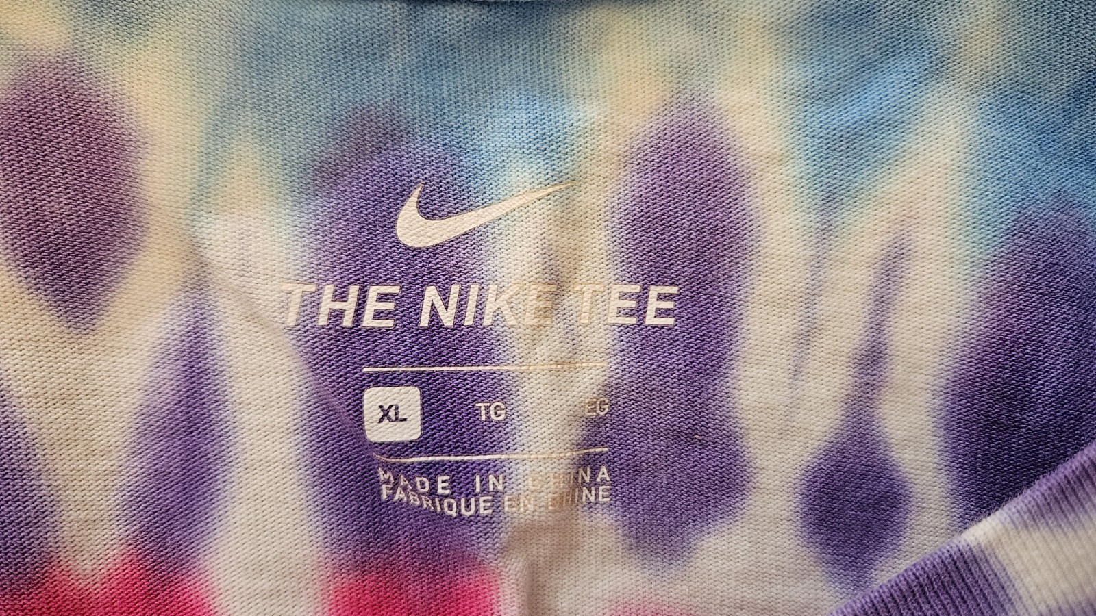 Nike "We Take You Higher" Tie-Dye T-Shirt thumbnail 4