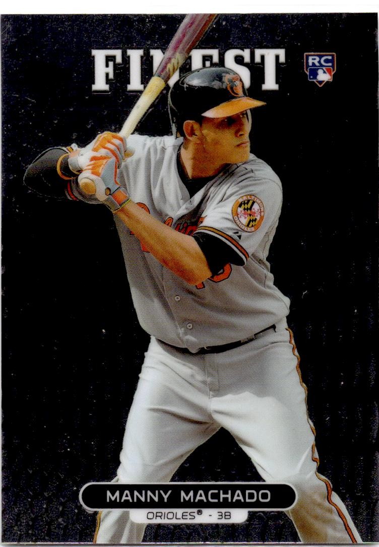2013 Finest #80 Manny Machado