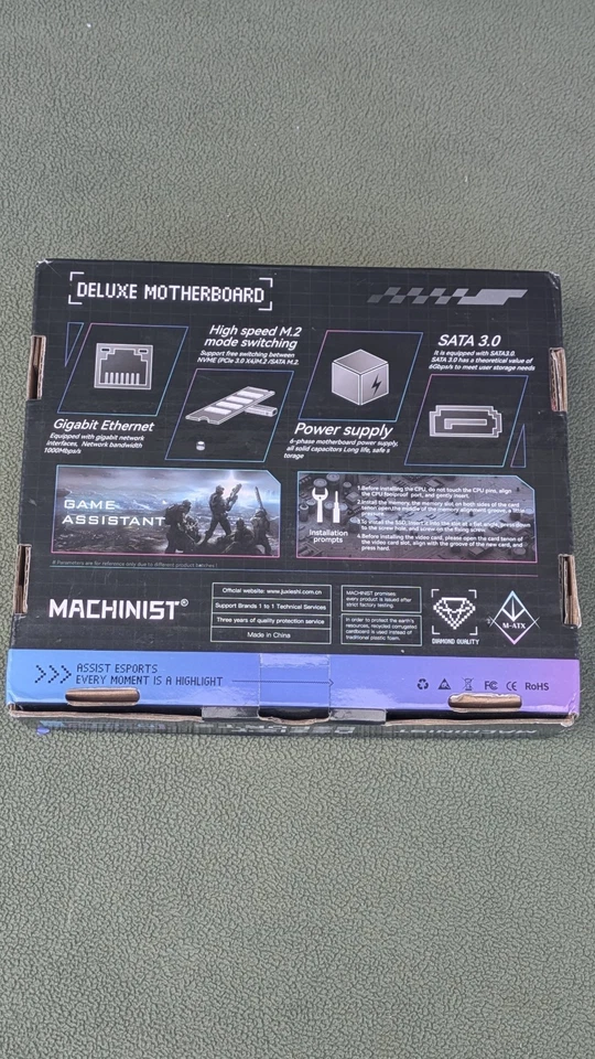 ESPORTS Deluxe Motherboard Machinst Gaming Assist- never used - Image 2 of 2