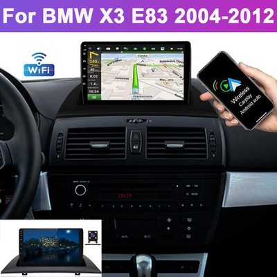 32GB FOR BMW X3 E83 2004-2012 ANDROID 12 CAR STEREO RADIO GPS NAVI WIFI CARPLAY