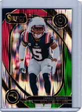 2024 Select Jabrill Peppers Red White Green Shock Club Level - Patriots - NM