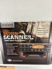 Uniden BC355N 300 Channel Mobile Base Scanner  OEM Charger  Antenna