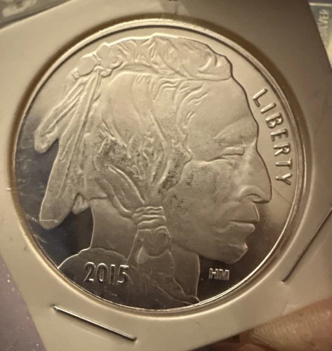 1 oz Silver Round - Buffalo