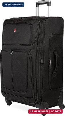 SWISSGEAR Sion Softside Expandable Spinner Luggage Durable Lightweight Travel Su
