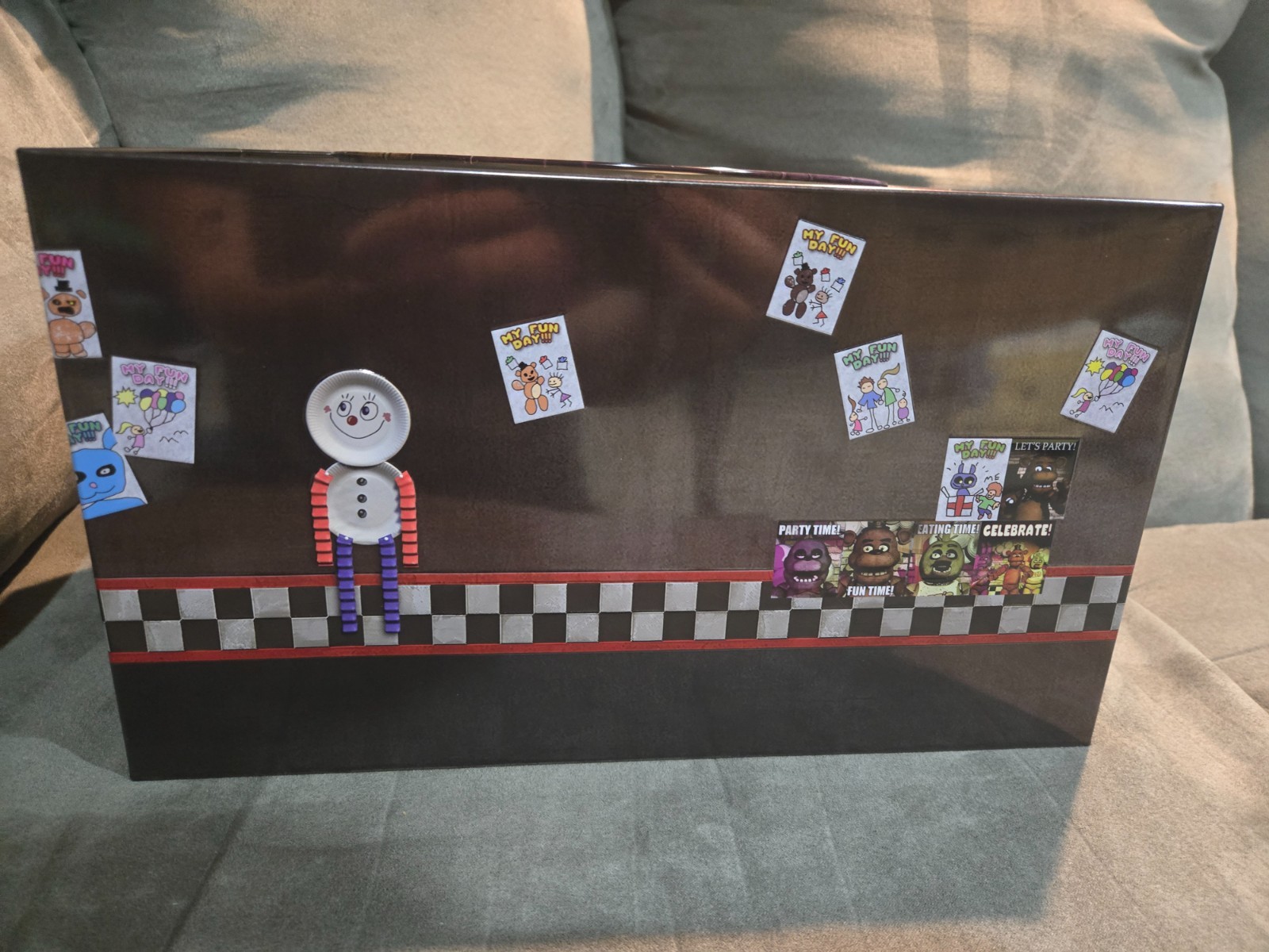 FNAF 2 Five Nights at Freddy's 2 2025 Stage Popcorn Bucket Light-Up NEW UNUSED