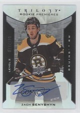 2019 Trilogy Rookie Premieres Level 2 Silver Foil 70/199 Zach Senyshyn Auto 02pb