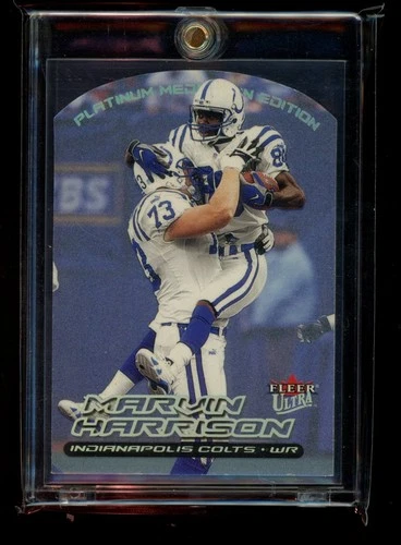 Marvin Harrison 2000 Fleer Ultra #73P Platinum Medallion /50
