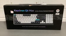 Keychron Q6 Max Wireless Mechanical Keyboard w/ Red Linear Switches