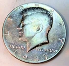 1967 P Kennedy Half Dollar 40% SILVER  Circulated