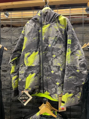 686 Men's Gore-Tex Hydra Down Thermagraph Jacket Lime Hemisphere