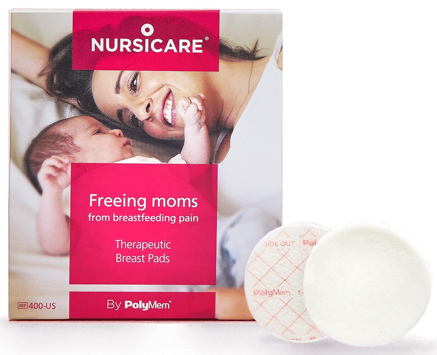 Nursicare Therapeutic Breast Pads for Wounded, Cracked, Painful Nipples,... 