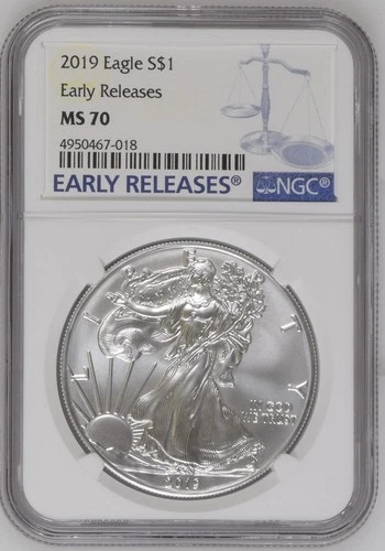 2019 Silver Eagle S$1 Early Releases