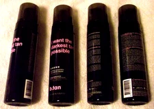 LOT OF 4 NEW - I Want The Darkest Tan Possible 1 Hr Self Tan Mousse b.tan 6.7 oz