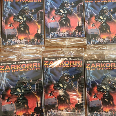 Zarkorr! the Invader cards Sci-Fi Aliens Full Screen B-Movie Cult NTSC English