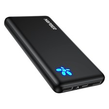 10000mAh Portable Charger 15W Ultra Slim Power Bank