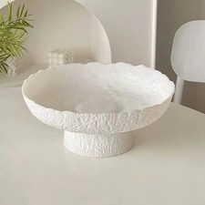 NoorooCare Decorative Fruit Bowls for kitchen decor Counter 10.4‘’,Large Modern