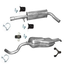 Auspuff + KIT Auspuff für VW Golf 4 IV 1.8 20V 2.0 GTi BiFuel CNG 8V 2.3 VR 10V