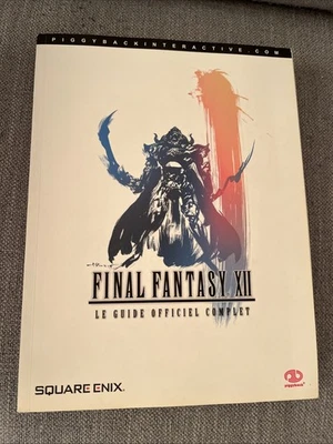 FINAL FANTASY XII LE GUIDE OFFICIEL COMPLET FRANCAIS SQUARE ENIX RPG CONSOLE PS2 - Photo 1/3