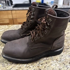 Cody James Work Boots Composite Toe Kiltie Brown Men's Size 11.5EE Nice Cpix