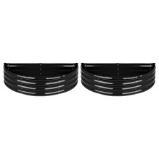 2x Galvanised Steel Raised Garden Beds Outdoor Flower Vegetable Planter Grow Box