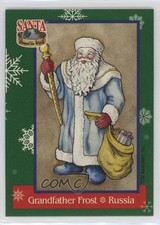 1995 TCM Santa Around the World: & Snowflakes Grandfather Frost Russia #13 qf6