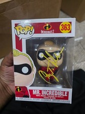 Craig T Nelson Signed Pixar Incredibles Mr. Incredible Funko POP! JSA
