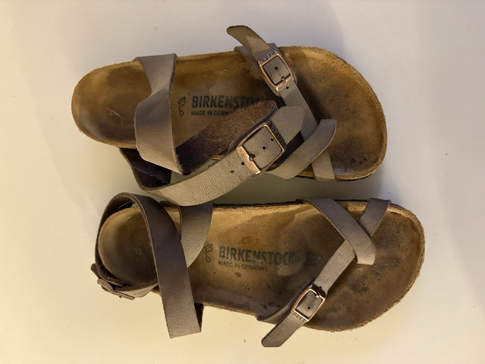 Birkenstock Yara Birks Wrap Around The Ankle Tan Women's Sandals Size 36