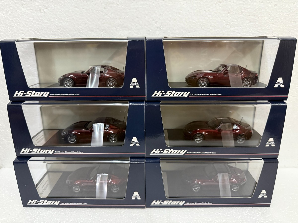 1:43 HI STORY HS517 MAZDA ROADSTER RF 35th ANNIV 2024 MX-5 MIATA