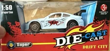 Braha Toys Drift City 1:50 Speed Classic Super Die Cast Car KY12205
