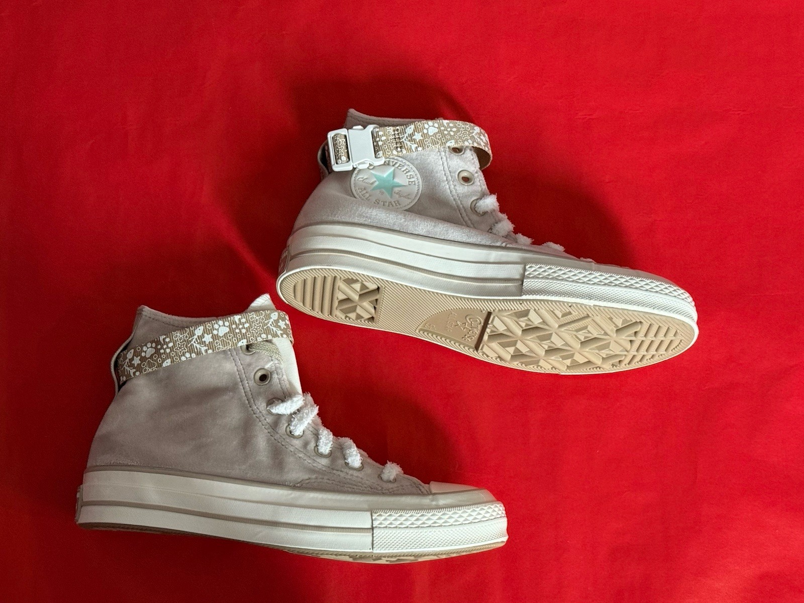 New Converse Chuck Taylor 70 Hi Stone Sz 8.5 Sneakers Women Shoes "Cat" Boots