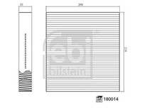 Filter Innenraumluft Febi Bilstein 180014 Passend FÜR Nissan Innenraumfilter