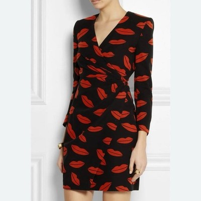 Yves Saint Laurent YSL Lips Dress size F 36