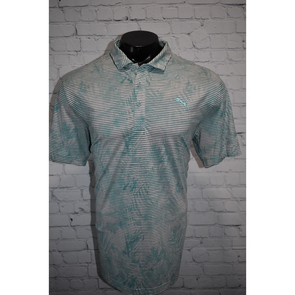 Polo de golf PUMA para hombre talla grande poliéster rendimiento Poipu Bay Hawaii  Foto 2 de 4