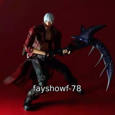 Play Arts Modified Dante 10'' Devil May Cry Dante Mobile Figurine Model Toy Gifts