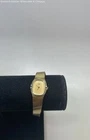 VNTG Seiko Quartz Diamond Accent Gold Tone Ladies Watch 25.3g