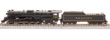 BROADWAY LIMITED 7402 N SCALE READING T1 4-8-4 IN SVCE 2115 PARAGON4 SOUND/SMOKE