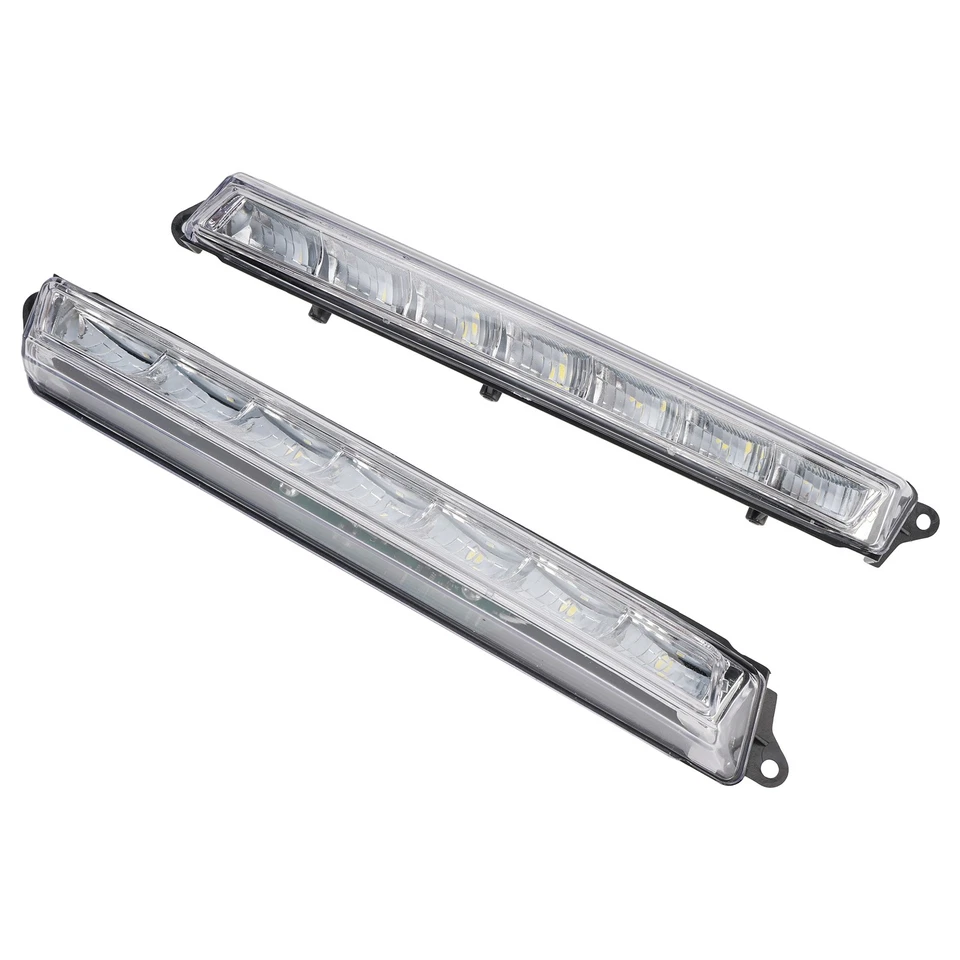 Pair LED Daytime Running Light For Benz X164 GL350 GL450 ML63 AMG X166 07-13 A16 - Image 3 of 4