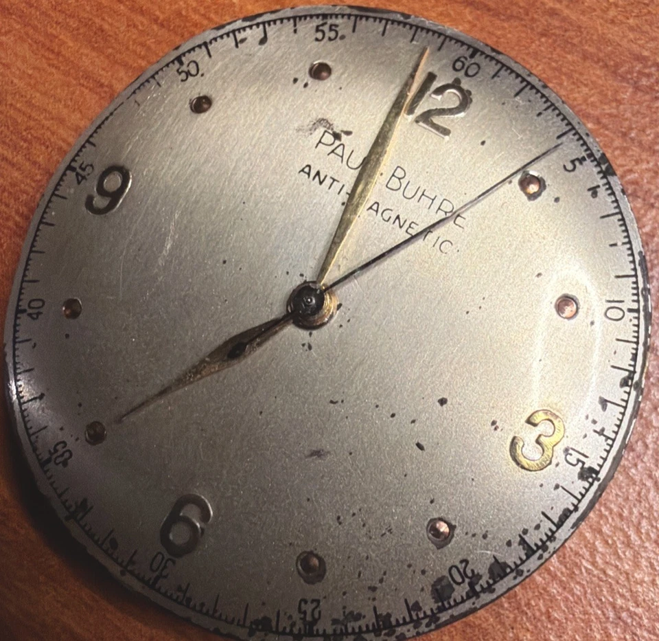 复古 Paul Buhre 1080 手动上发条腕表机芯 — 第 2/4 张图片