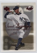 2001 Upper Deck Sweet Spot Sweet Beginnings 967/1500 Adrian Hernandez #124 sh7