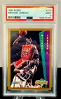 MICHAEL JORDAN (HOF) 1992-93 FLEER SLAM DUNK MINT CARD #273 PSA 9