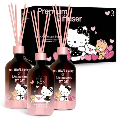 Hetras x Hello Kitty Premium 3er Pack Diffuser Set 1500ml Limited Edition