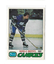 1977-78 O-Pee-Chee #295 Harold Snepsts NMMT