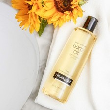 Neutrogena Body Oil Light Sesame Formula Sensual Moisturizer For Dry Skin 16 Oz