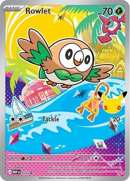 25+ Rowlet Pokémon TCG Cards for sale | Updated Oct 2026