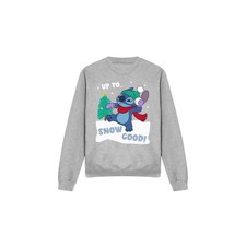 Lilo & Stitch Felpa Cucitura Palla Di Neve Adulto Unisex (TV4974)
