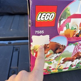 LEGO Belville Horse Stable Set 7585 New in box, Retired, Box Has Damage