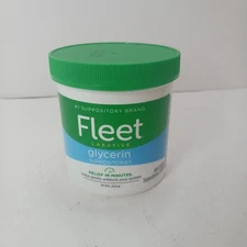 Fleet Laxative Glycerin Suppositories Adult Suppositories 100 Count Exp 1/2027