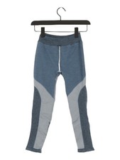Image of Free People Women's Leggings M Blue Polyester New with tags